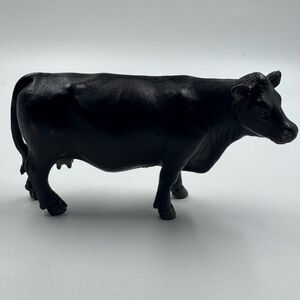 Vintage Schleich 2002 Aberdeen Black Angus Cow Figurine